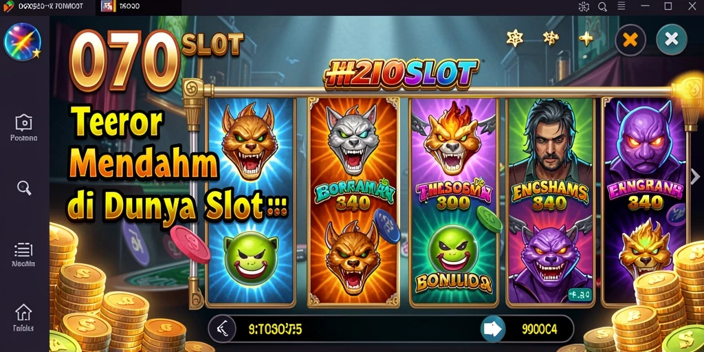 Screenshot mendebarkan dari gameplay mencekam di 070SLOT.