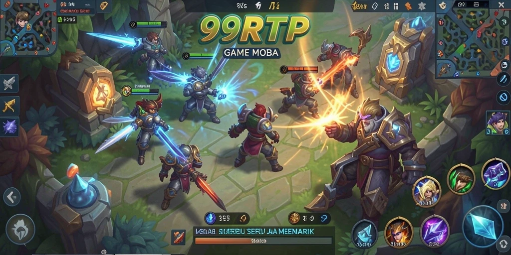 Tampilan gameplay seru di 99RTP dengan karakter unik.