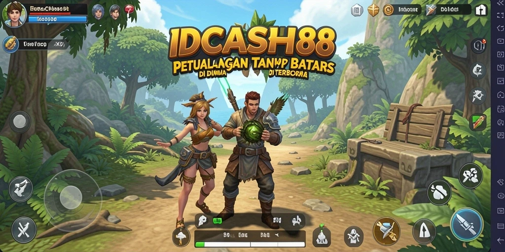 Gameplay IDCASH88 yang menakjubkan di dunia terbuka.