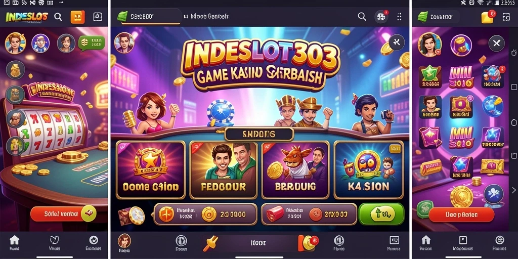 Screenshot gameplay INDESLOT303 yang menunjukkan grafis menakjubkan dan fitur permainan.