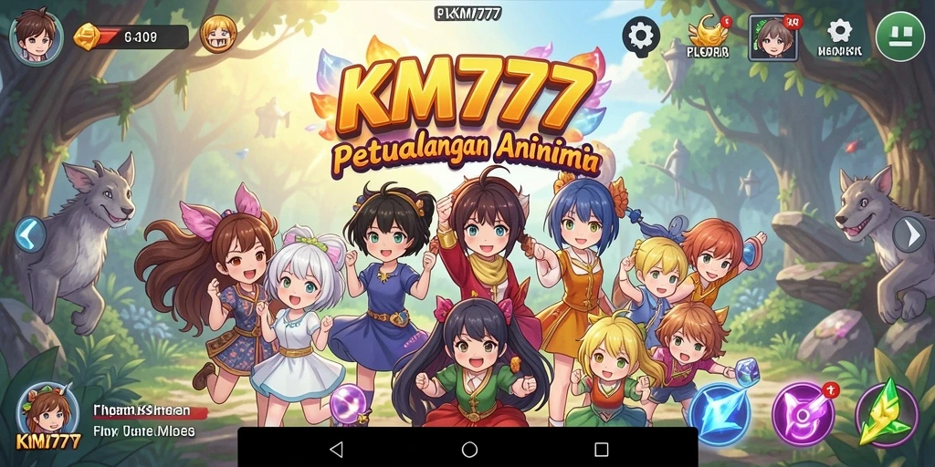 Tampilan gameplay epis Anime yang menakjubkan dari KM777.