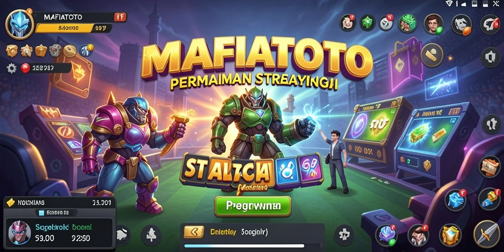 Tangkapan layar MAFIATOTO menampilkan aksi permainan SLG yang mendebarkan.