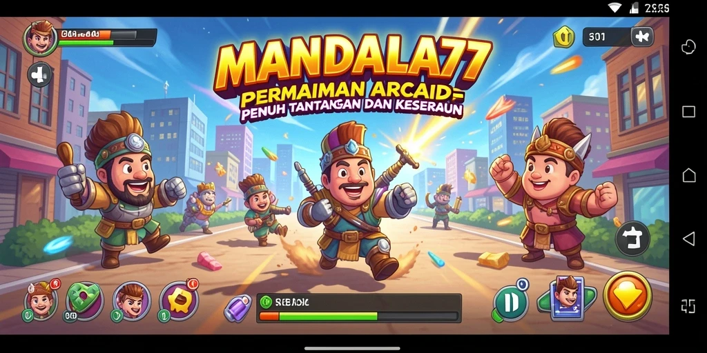 Gameplay MANDALA77 yang seru dan penuh tantangan.