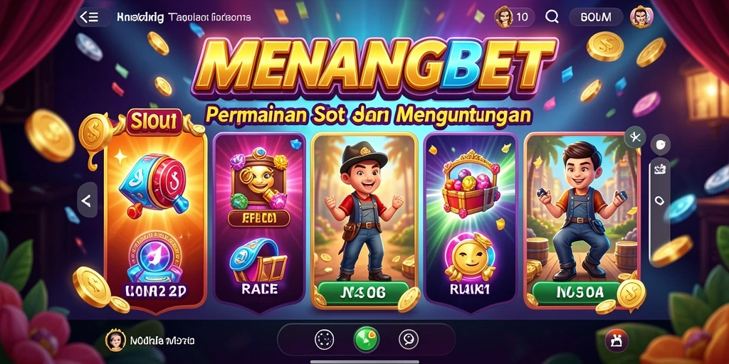 Menggambarkan pengalaman bermain Slot yang menegangkan dan mengasyikkan.