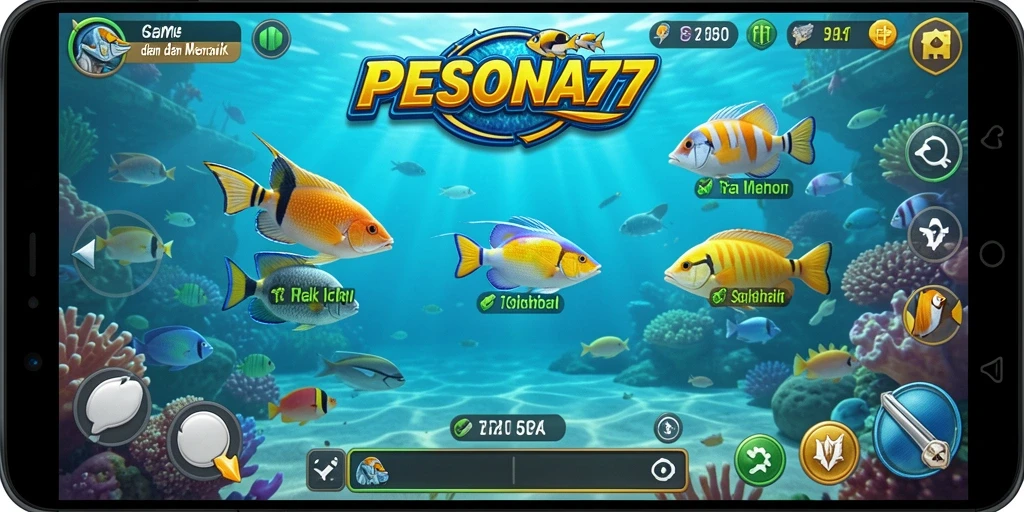 Tampilan gameplay PESONA77 menembak ikan yang mengasyikkan.