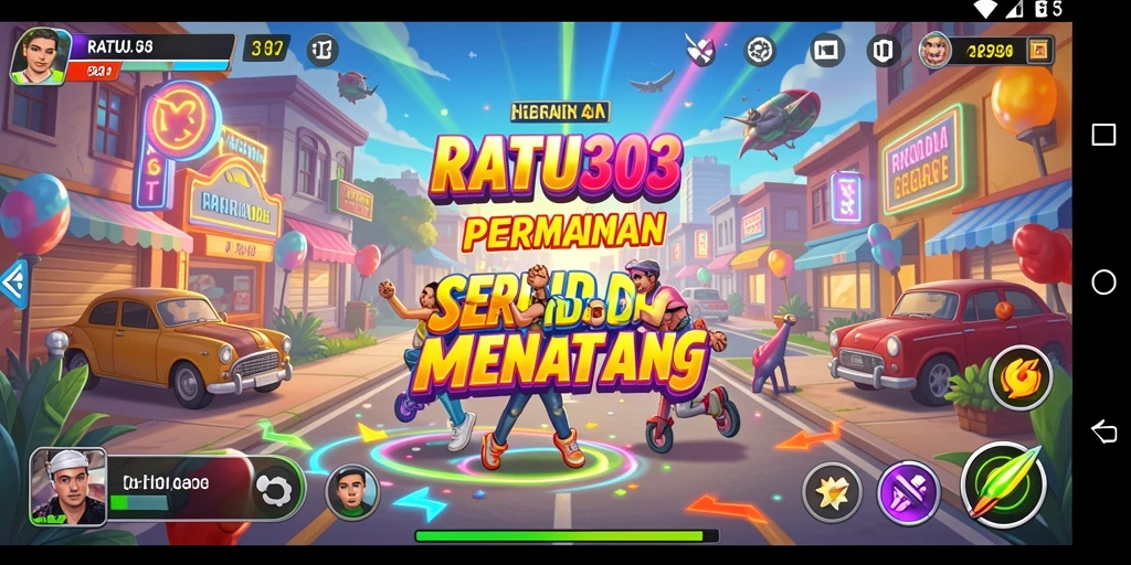 Tampilan gameplay menakjubkan dari RATU303 dengan aksi Arcade yang seru.